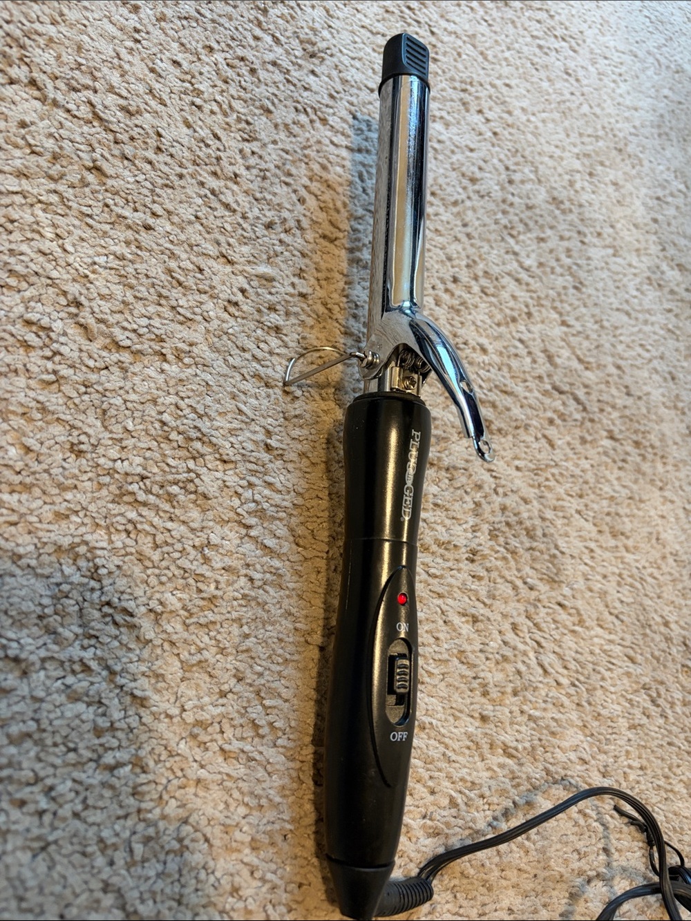 Plugged In Curling Iron - Picture 2 of 6